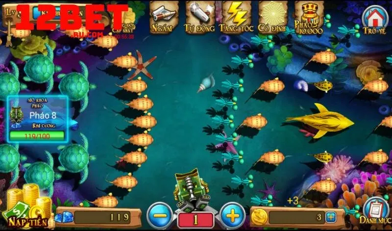 Bắn cá hải tặc 12BET - Săn cá khủng và rinh thưởng cực to 2 Bắn cá hải tặc 12BET